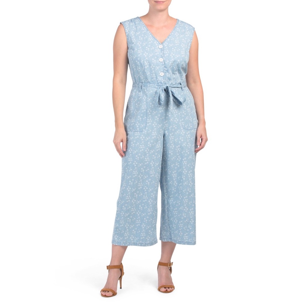 Vince Camuto Floral Demi Jumpsuit